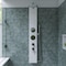 Alfi Brand White Glass Shower Panel W/ 2 Body Sprays and Rain Shower Head ABSP50W - alternate 1